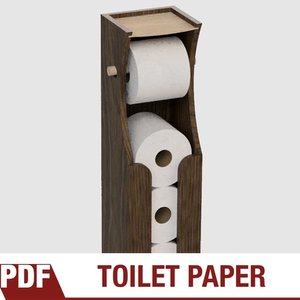 Make Something - toliet-paper-stand