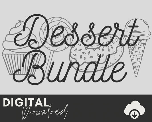 Two Moose Design - dessert-bundle-svg
