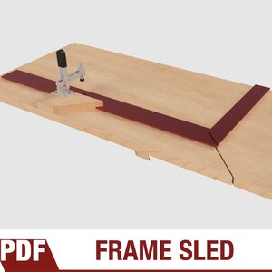 Make Something - picture-frame-sled