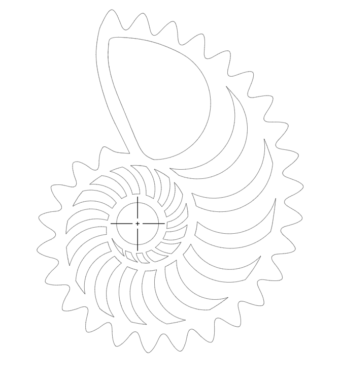 Fisher's Shop - Fisher's Nautilus Gear SVG