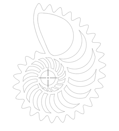 Fisher's Shop - Fisher's Nautilus Gear SVG