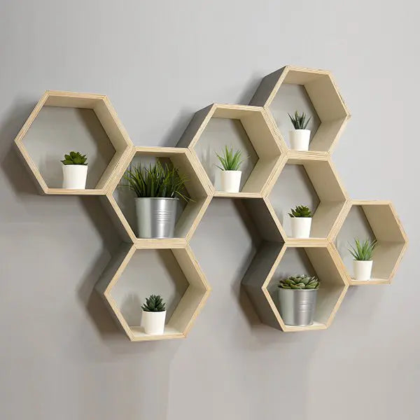 Rockler - hexagon-shelf