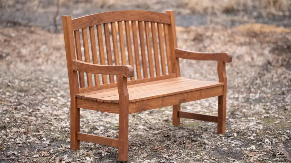 The Wood Whisperer - outdoor-bench-matthew-cremona