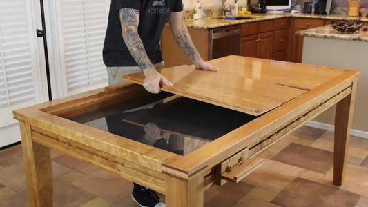 The Wood Whisperer - gaming-dining-table-marc-spagnuolo